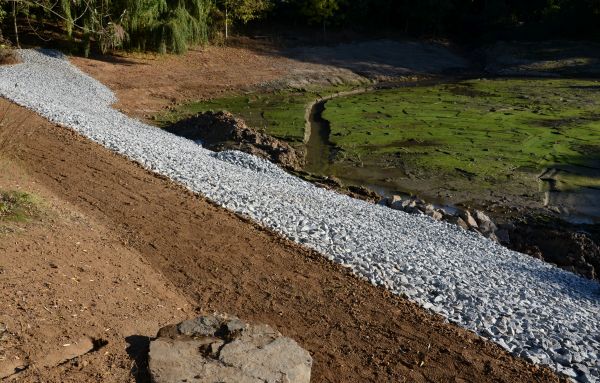 Landscape Swales Installation in East Lansing