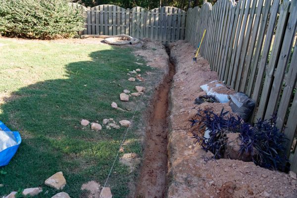 Trench Drain Installation in East Lansing