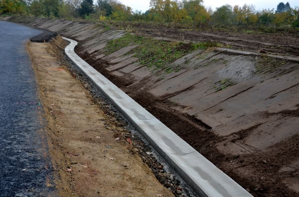 Slope Drainage Installation in East Lansing