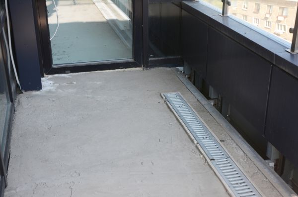 Veranda Drain Installation in East Lansing