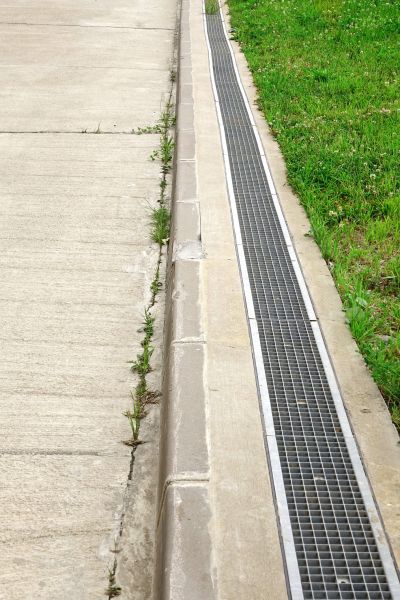Concrete Drain Installation in East Lansing